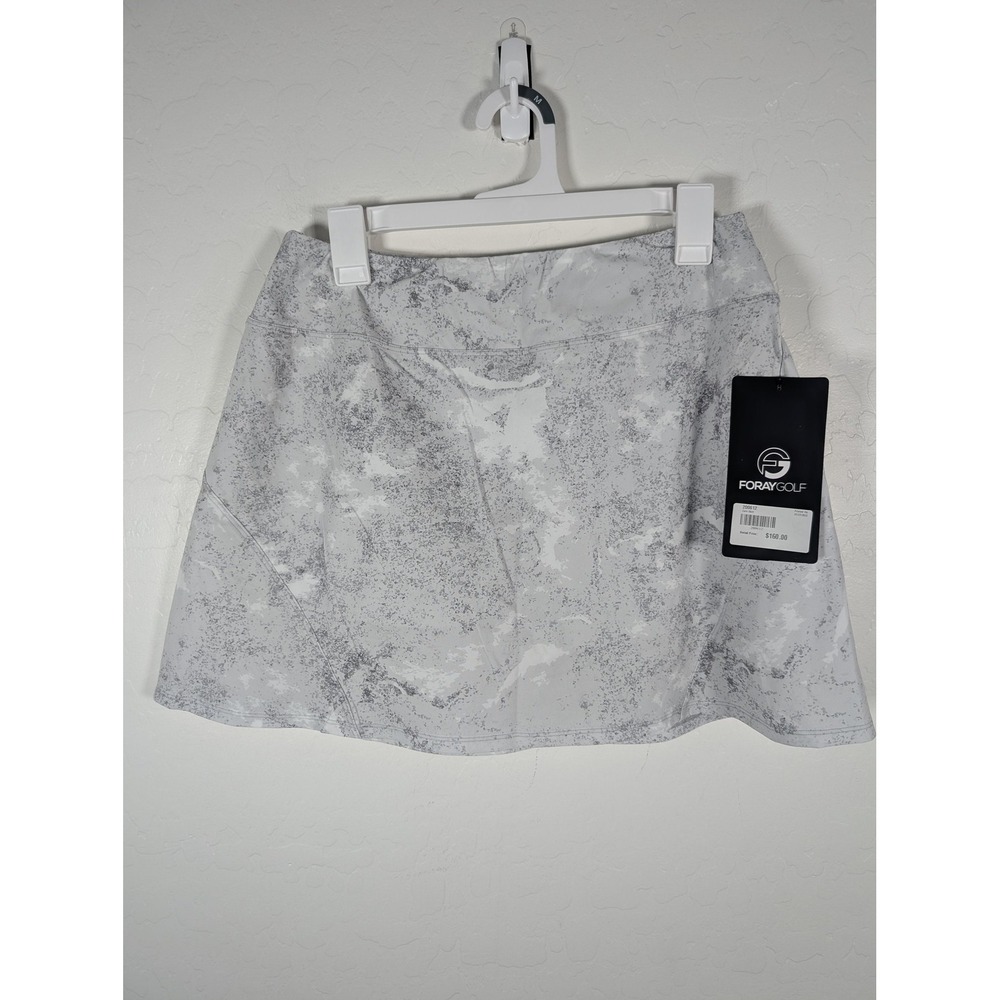 Foray Golf Skirt Womens Large Gray Constellation Stardust Print Skort 200612